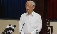 PKV-Generalsekretär Trong besucht Provinz Binh Duong